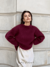 Sophia - Pull en mohair doux et luxueux